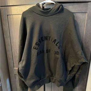 Fear of God Essentials oversized hoodie.